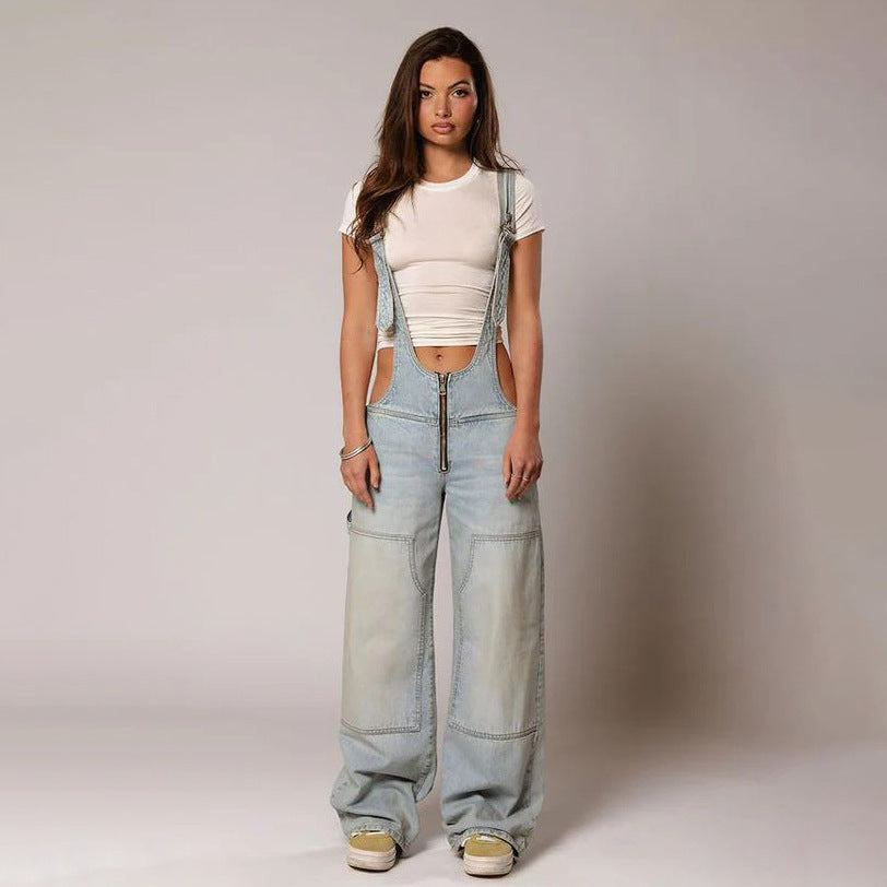 ZZONED | DENIM OVERALLS
