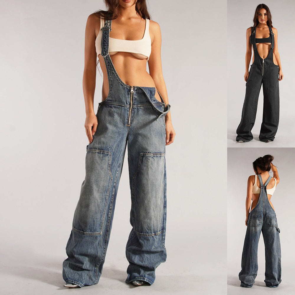 ZZONED | DENIM OVERALLS